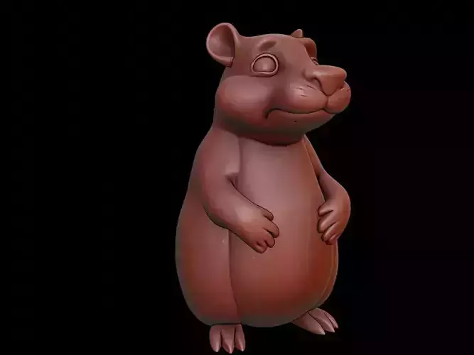 Beaver Animal Bust