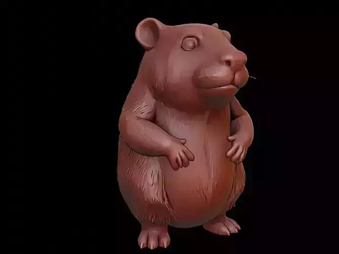 Beaver Animal Bust