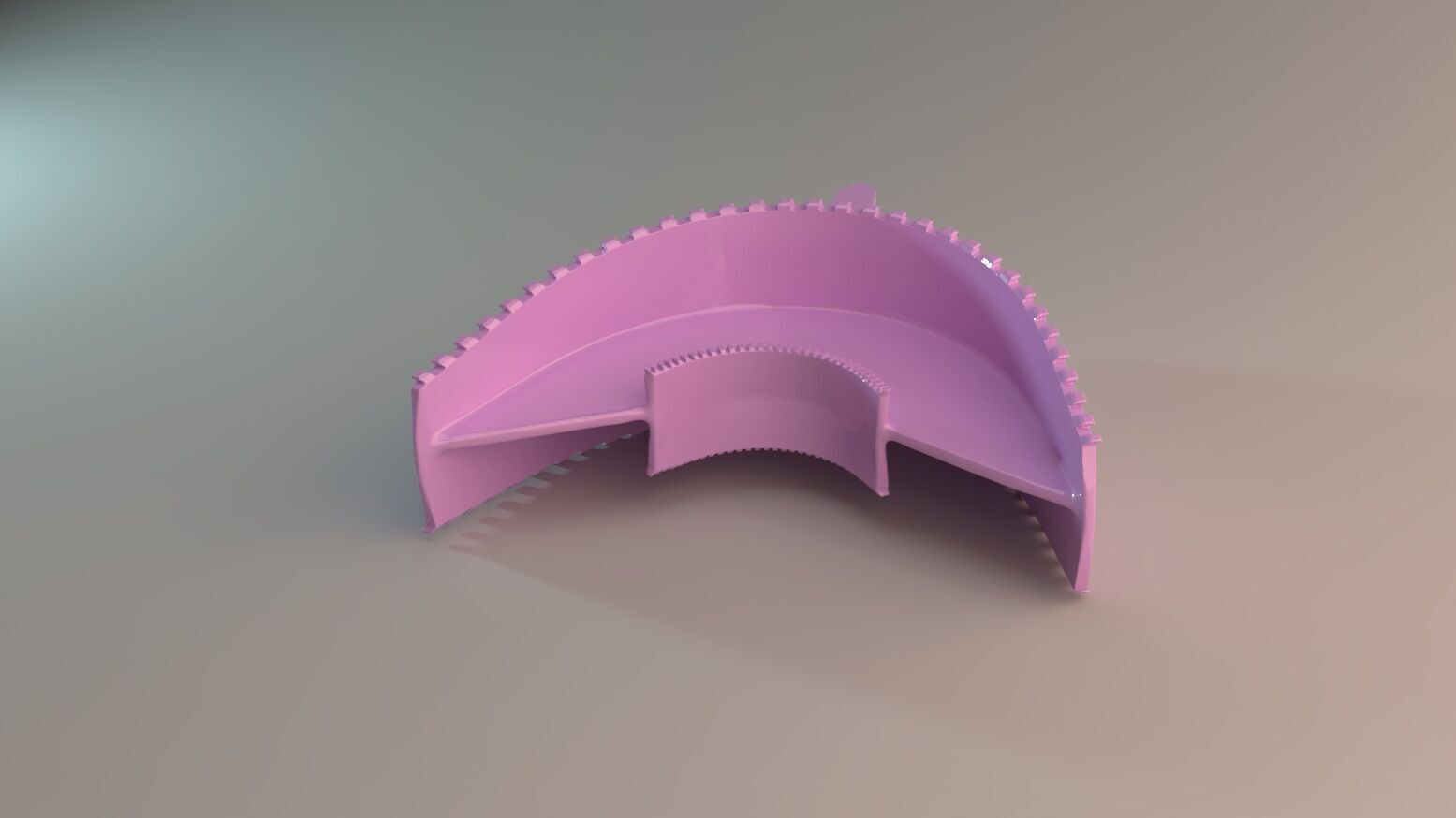 3D Printable Flosser  Ergonomic Eco-Friendly Dental Tool 3D print model_1