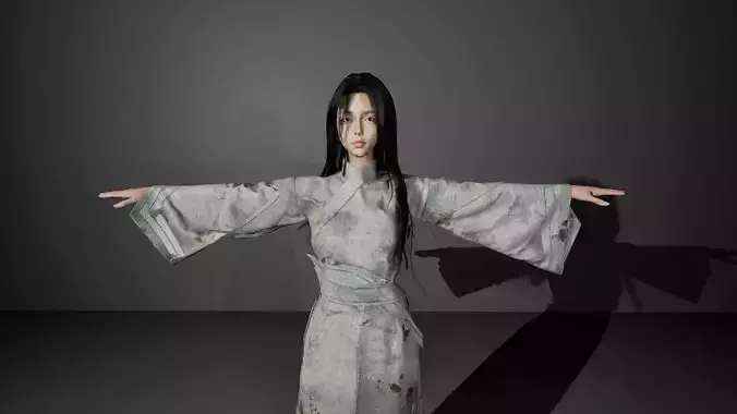 Asia Ancient female model