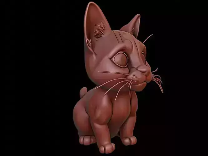 Cat Animal Bust
