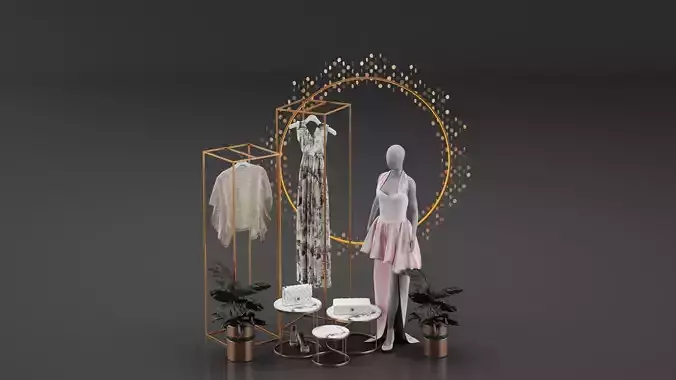 Clothing Store Showcase