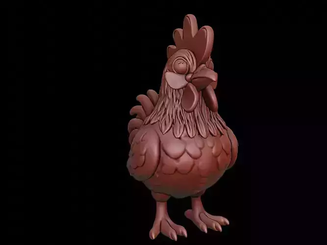 Chicken Animal Bust