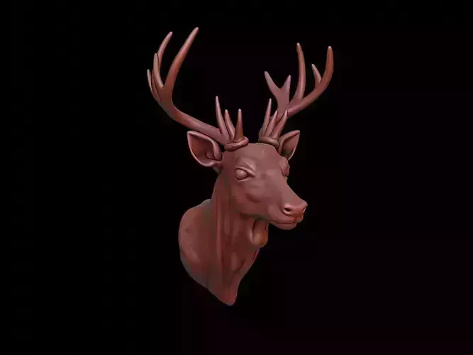Deer Animal Bust