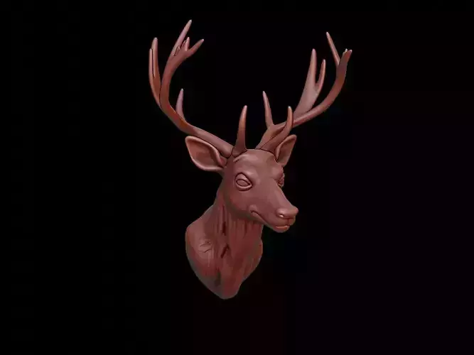 Deer Animal Bust