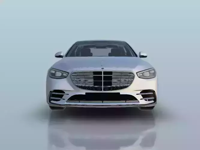 Mercedes Benz S500 2021 3D print model