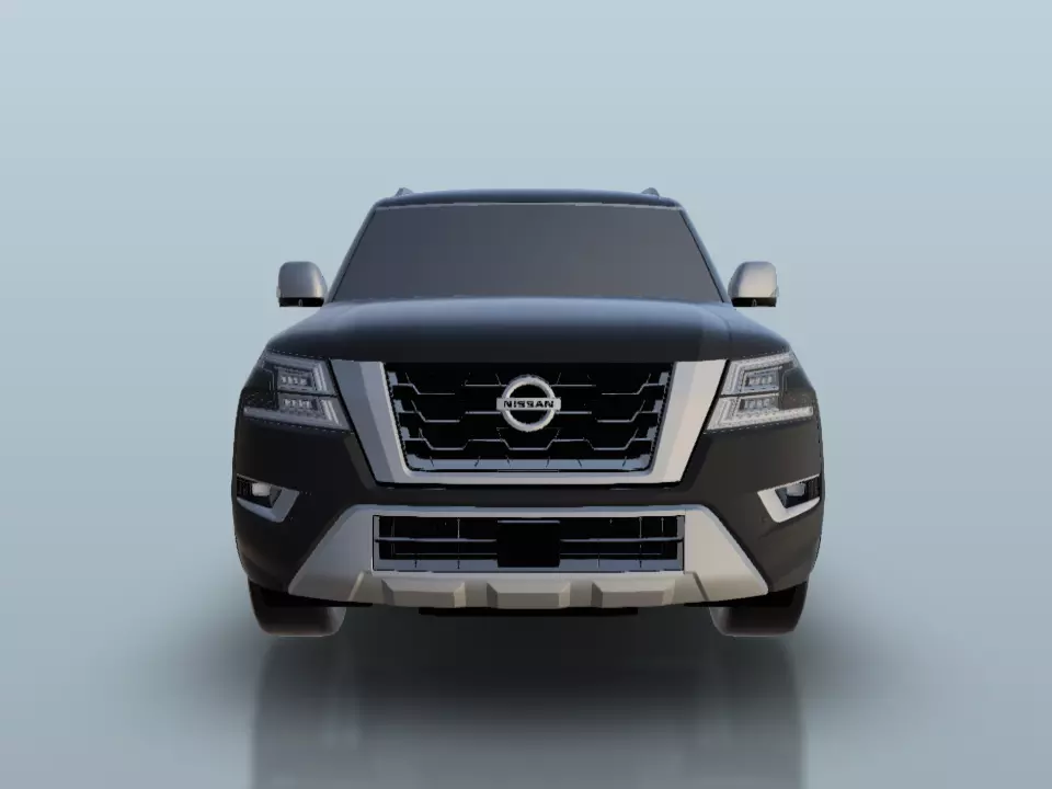 Nissan Armada Platinum 2022 3D print model_0