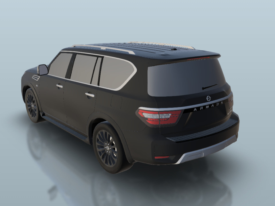 Nissan Armada Platinum 2022 3D print model_3