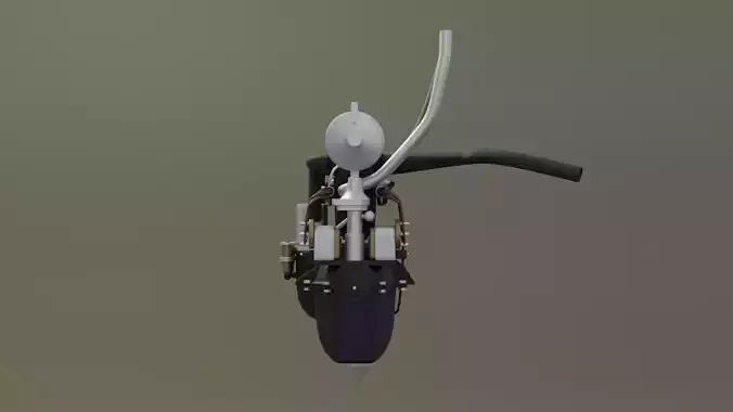 Mercedes DIII Vintage Aircraft Engine