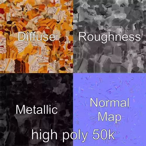 Detailed Cicada Insect Model Pack