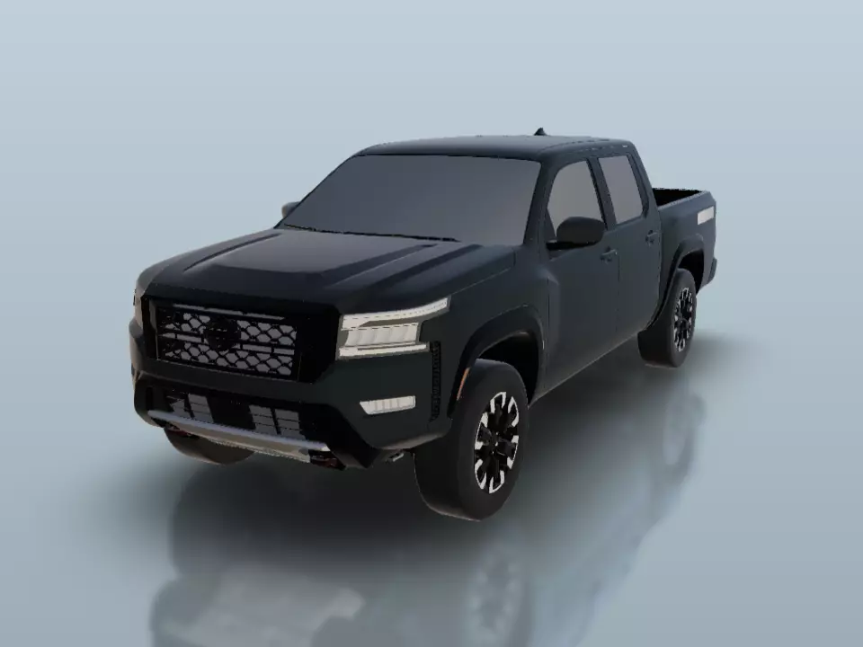 Nissan Frontier 2022 3D print model