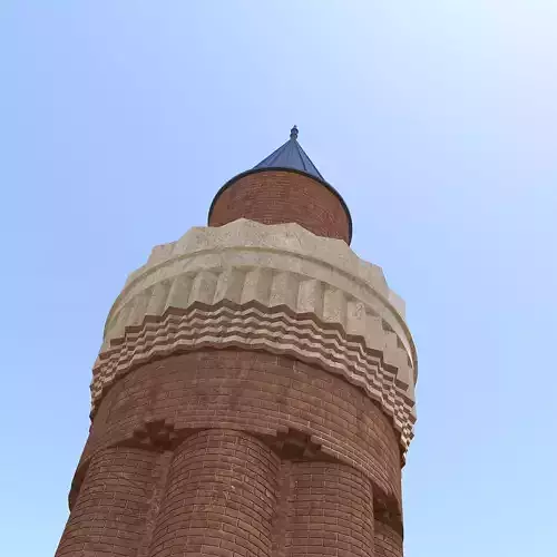 Historical Antalya Yivli Minare Architectural 3D Model STL