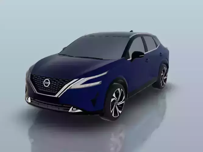 Nissan Qashqai 2022 3D print model