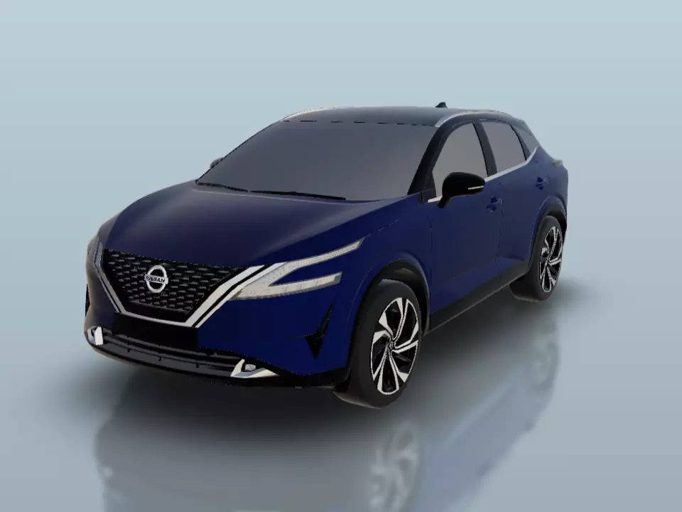Nissan Qashqai 2022 3D print model_0