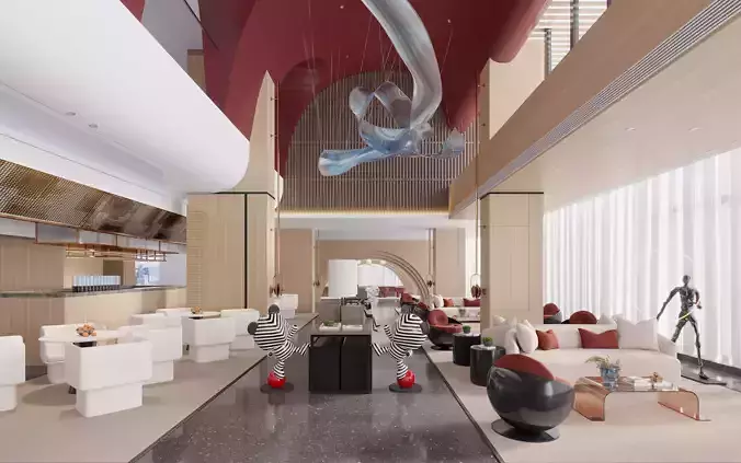 restaurant cafe  interior    