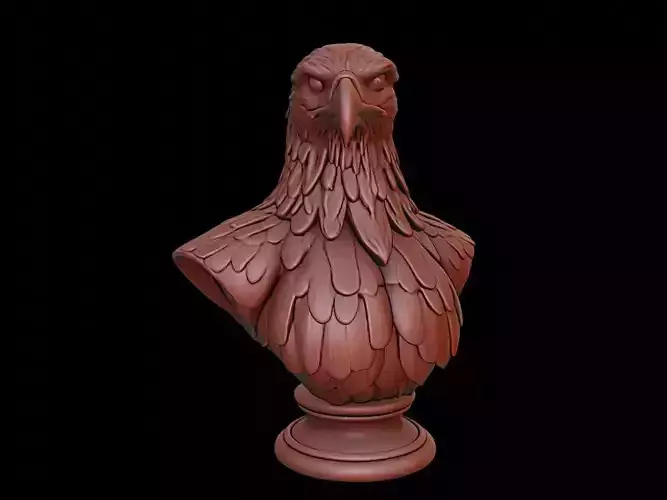 Eagle Animal Bust