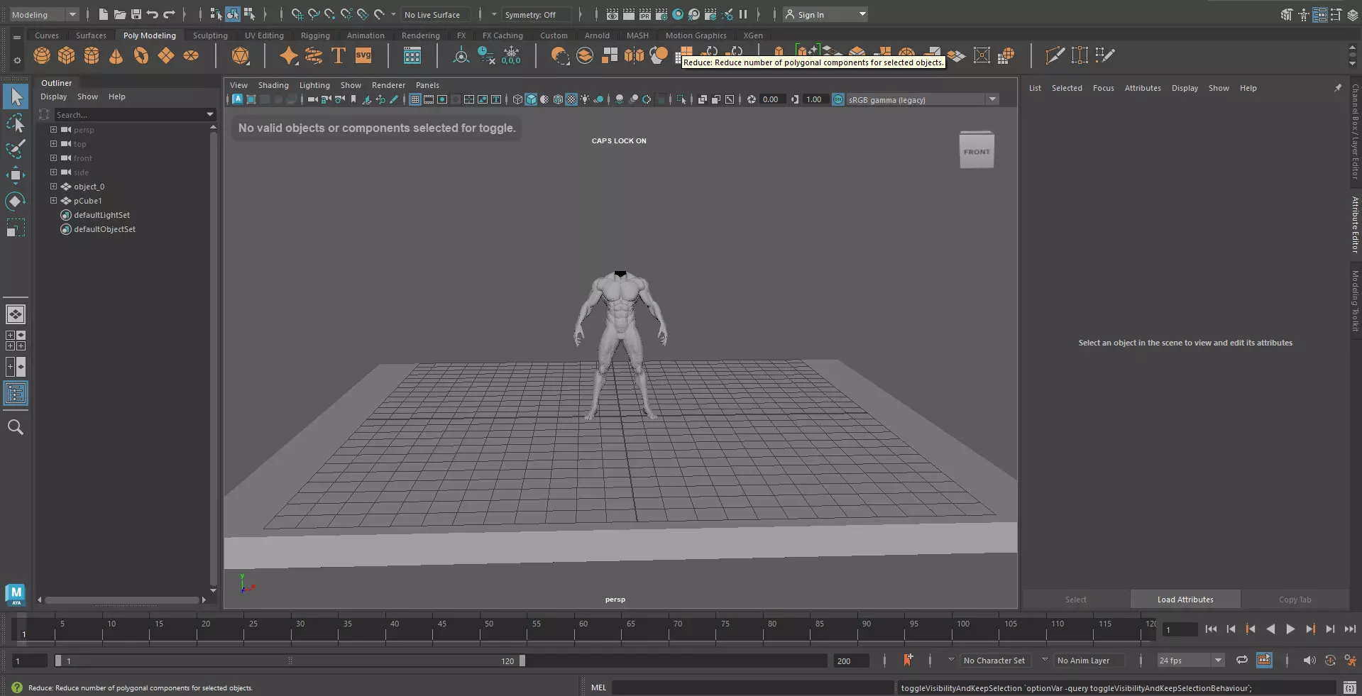 MALE BODY Free 3D model_0
