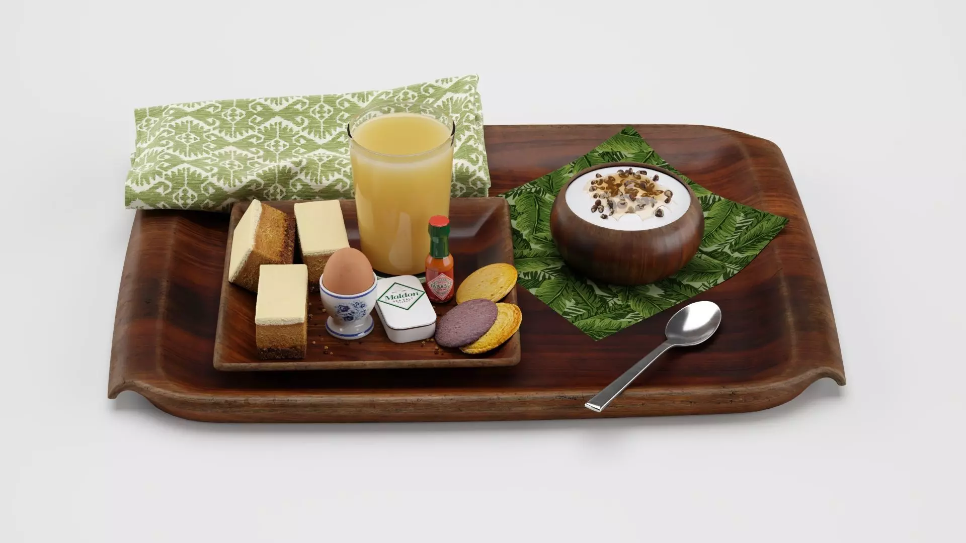 Breakfast Set 3D model_0