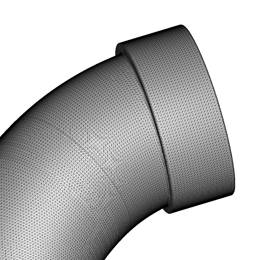 PVC Plumbing Long Sweep Y 3D print model_6