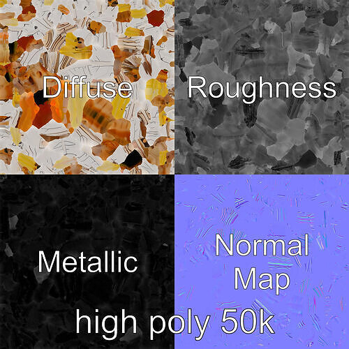 Authentic Mayfly 3D Model Pack with Delicate Textures Low-poly 3D model