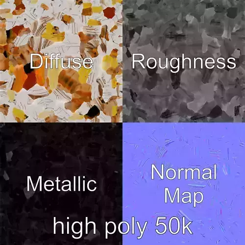 Authentic Mayfly 3D Model Pack with Delicate Textures Low-poly 3D model