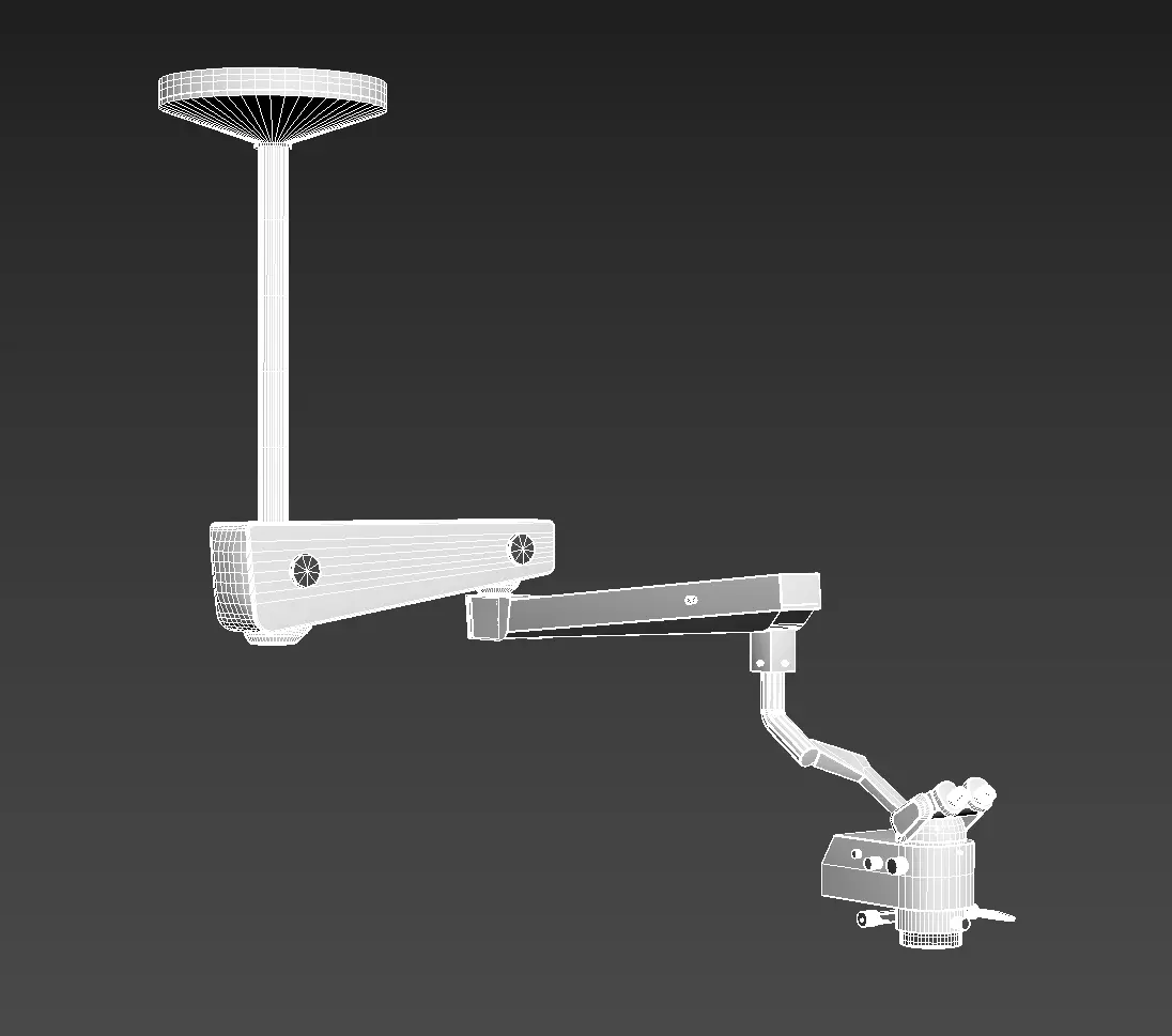 Microscope 3D model 3D model_5