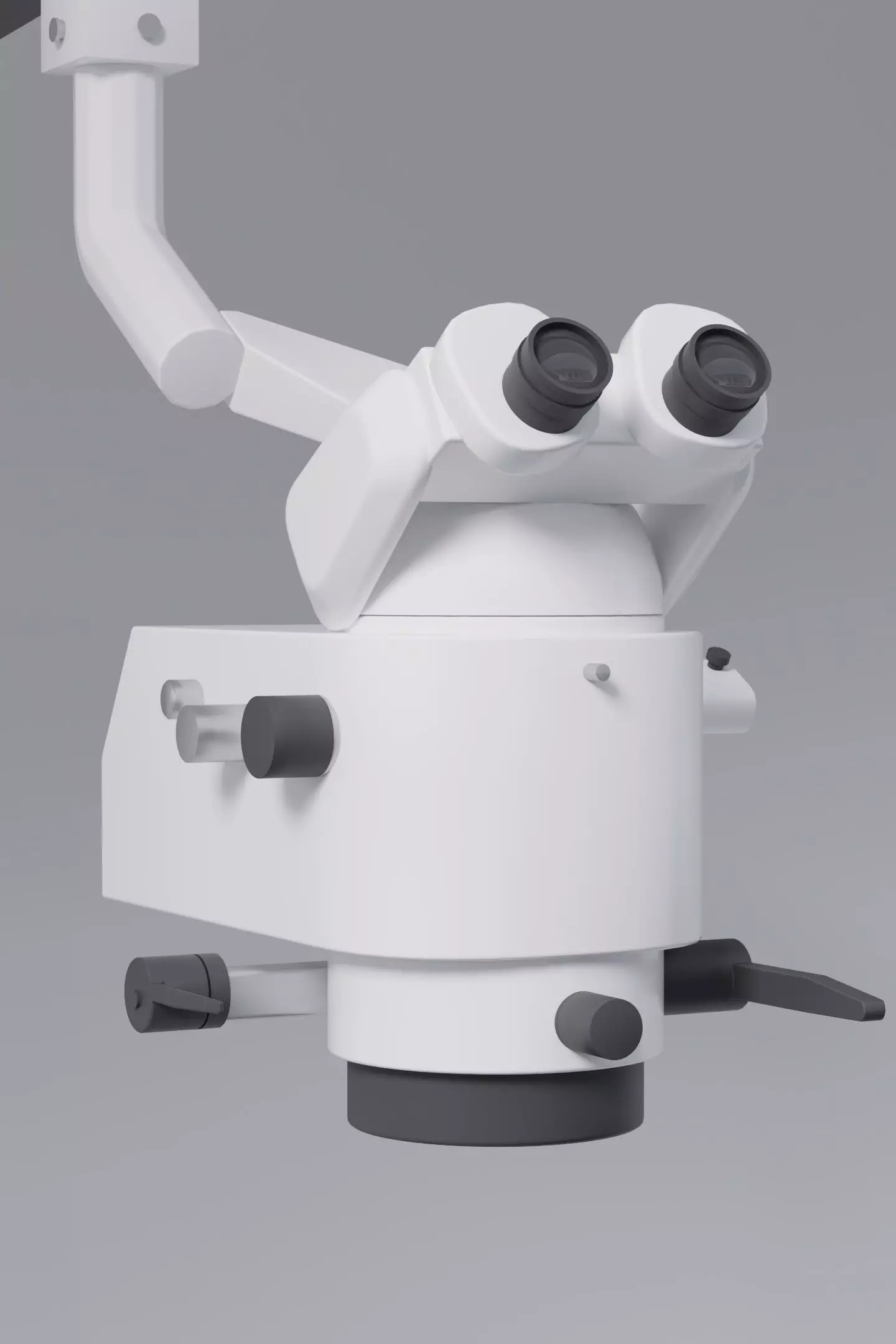 Microscope 3D model 3D model_2