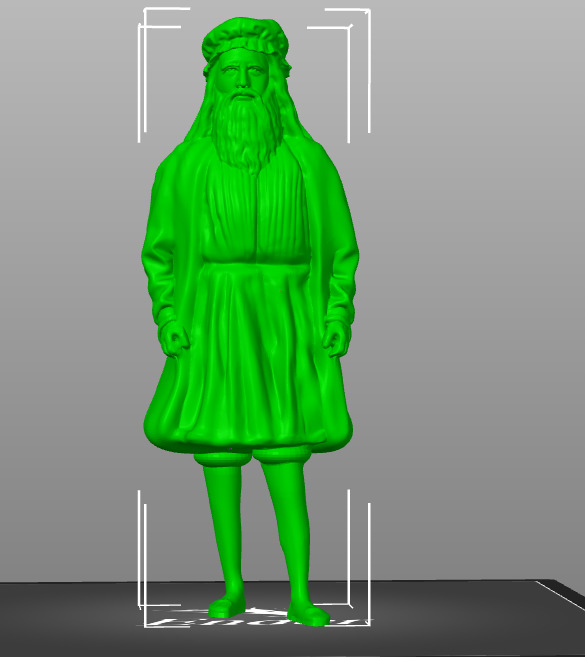 Leonardo da Vinci 3D print model_17