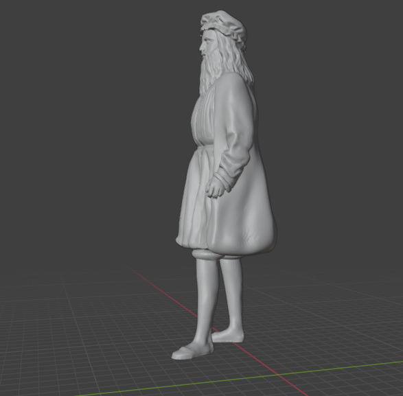 Leonardo da Vinci 3D print model_25