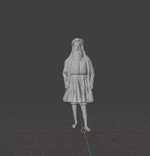 Leonardo da Vinci 3D print model