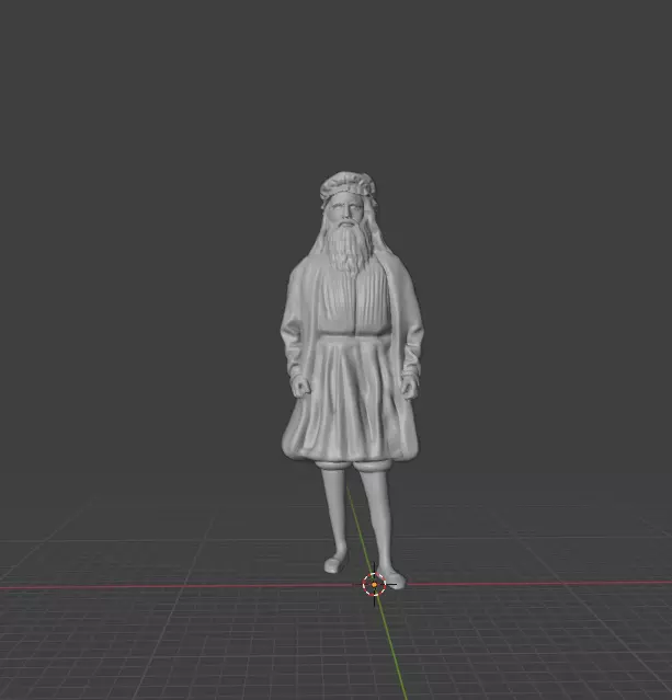 Leonardo da Vinci 3D print model_0