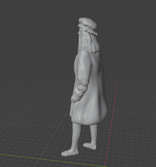 Leonardo da Vinci 3D print model_24