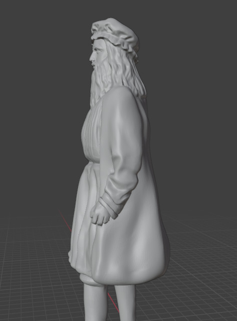 Leonardo da Vinci 3D print model_15
