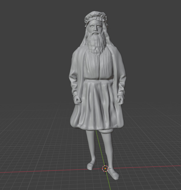 Leonardo da Vinci 3D print model_11