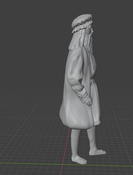 Leonardo da Vinci 3D print model_21