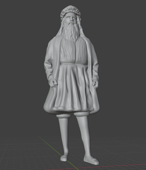 Leonardo da Vinci 3D print model_5