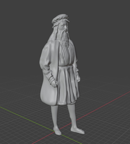 Leonardo da Vinci 3D print model_20