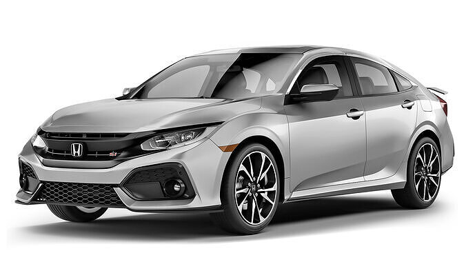 Honda Civic  Sedan Si 2017 3D model