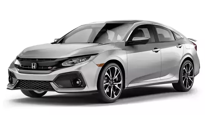 Honda Civic  Sedan Si 2017 3D model