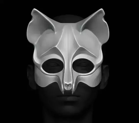 Fox Mask For 3d  Print 3D print model