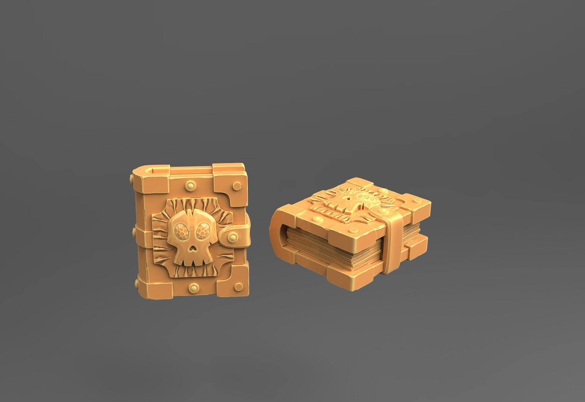 Mystical Tome Collection - 3D Printable Fantasy Books 3D print model_2