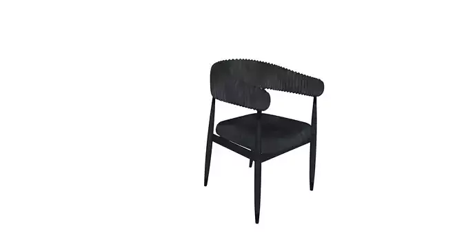 Modern Dining Chair 3D Model  SketchUp and V-Ray