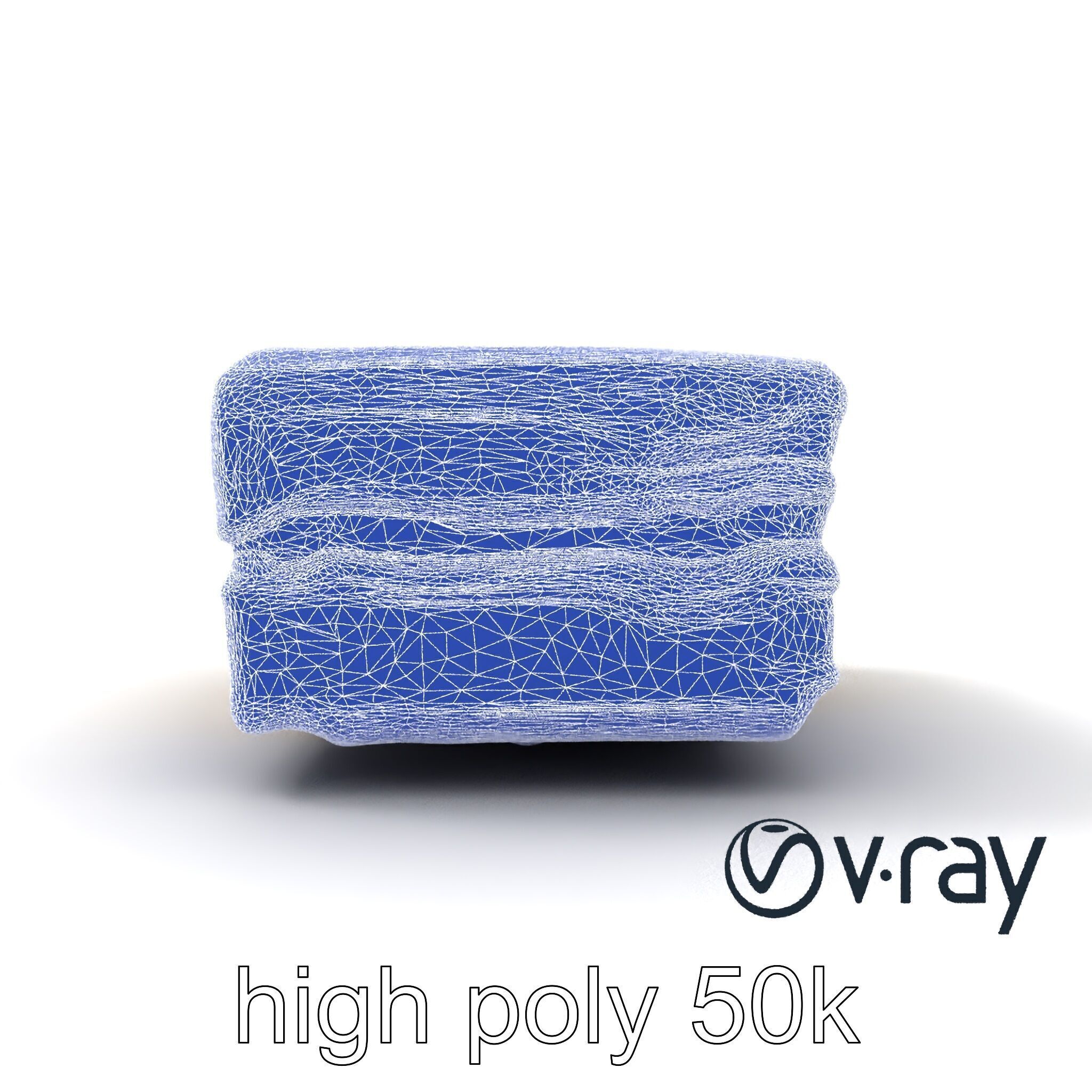 Decadent Opera Cake Dessert 3D Model Pack Low-poly 3D model_17