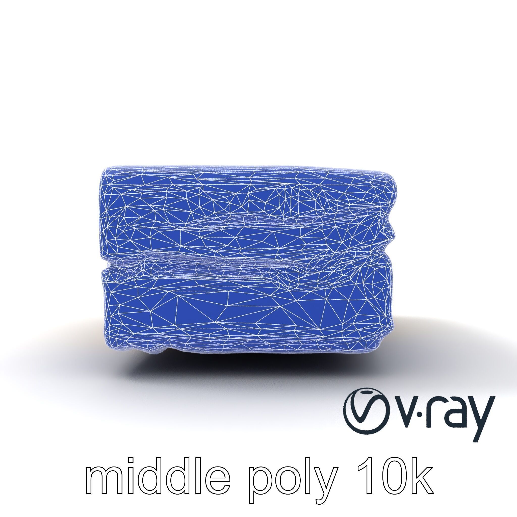 Decadent Opera Cake Dessert 3D Model Pack Low-poly 3D model_19