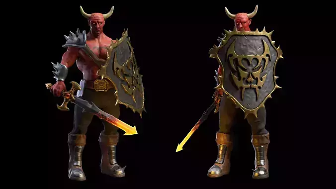 Demon warrior