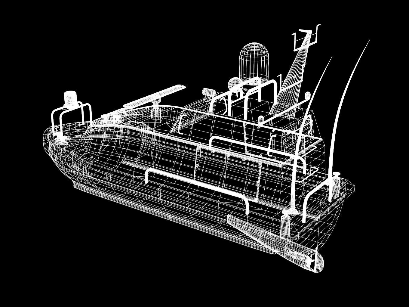 Autonomous Surface Vehicle 3D model_18