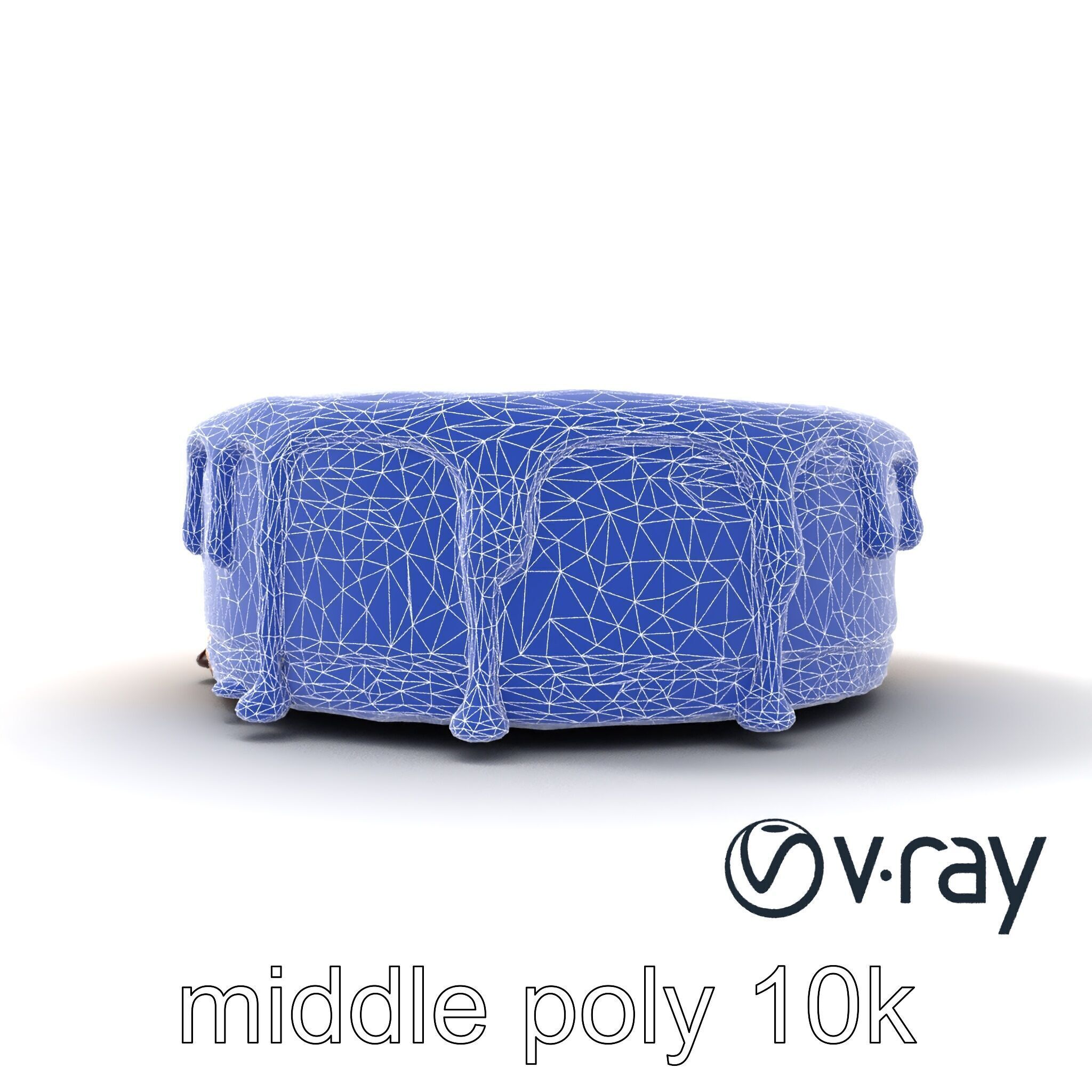 Rich Chocolate Ganache Cake model pack Low-poly 3D model_30