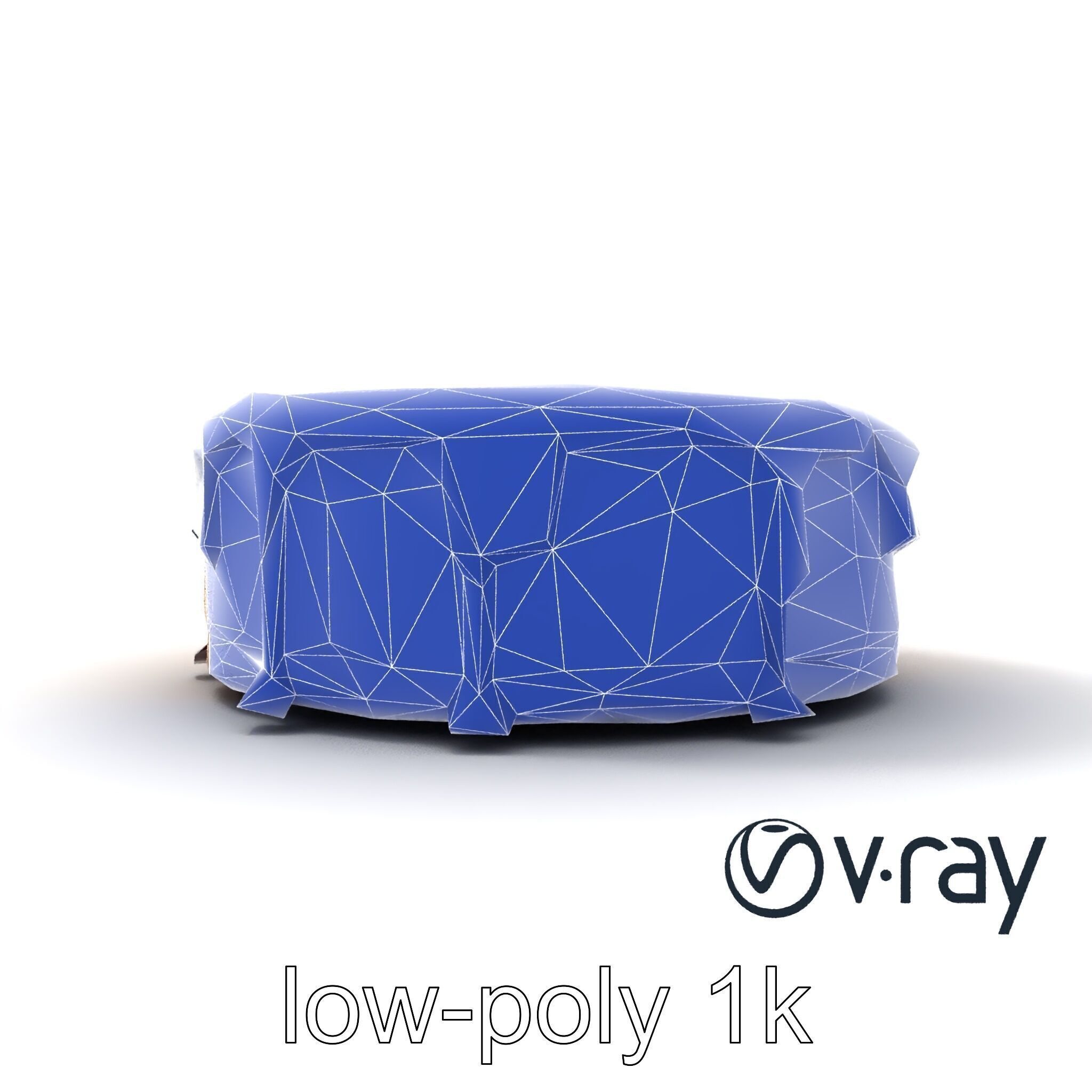 Rich Chocolate Ganache Cake model pack Low-poly 3D model_16