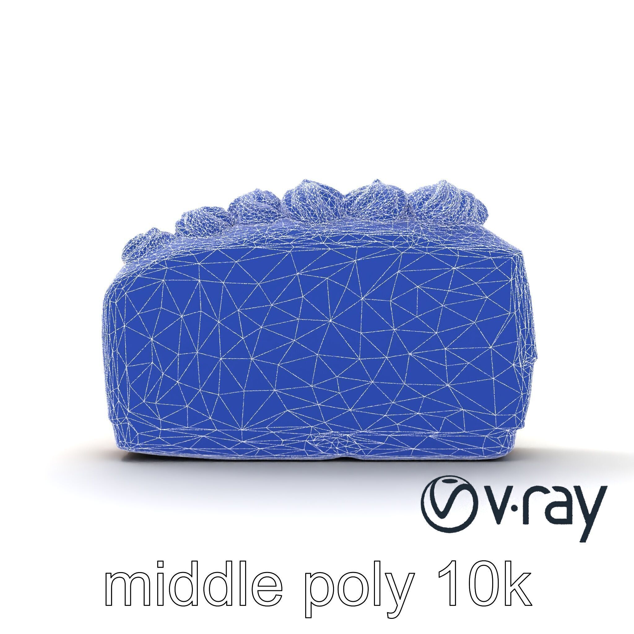 Vibrant Rainbow Cake 3D model pack Low-poly 3D model_30