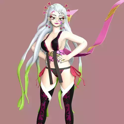 Daki - Demon Slayer Kimetsu no Yaiba 3D print model